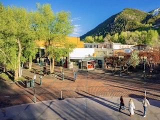 Spring in Downtown Aspen