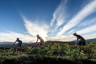 Mountain Bikers Aspen Colorado